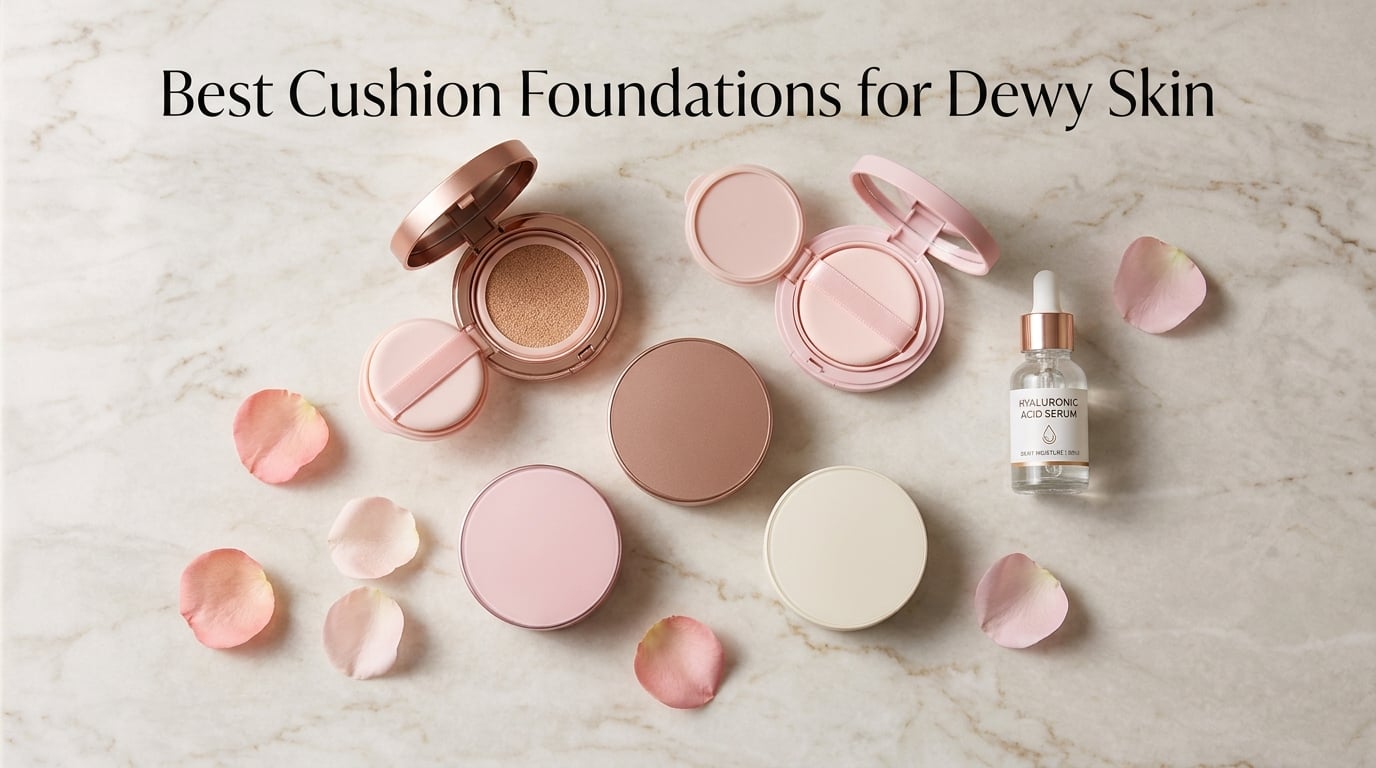 Best Cushion Foundations for Dewy Skin