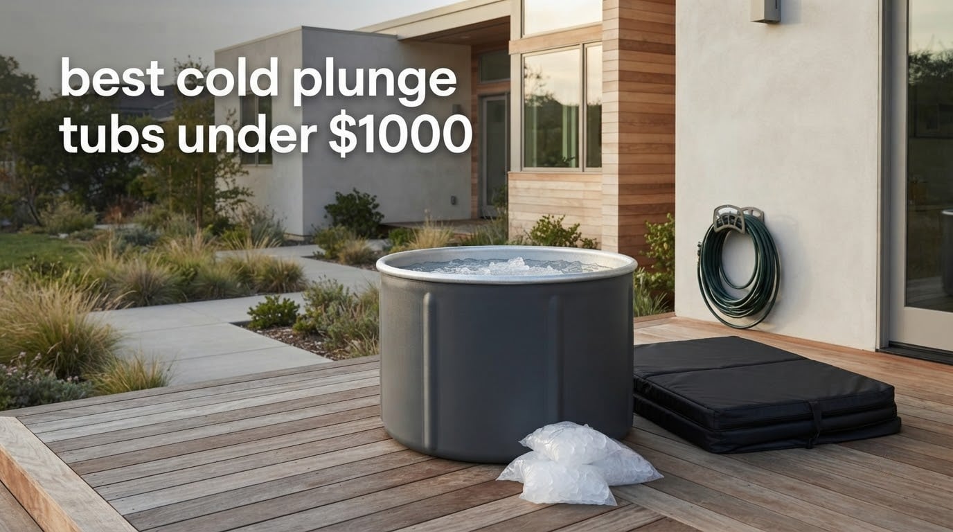 best cold plunge tubs under $1000