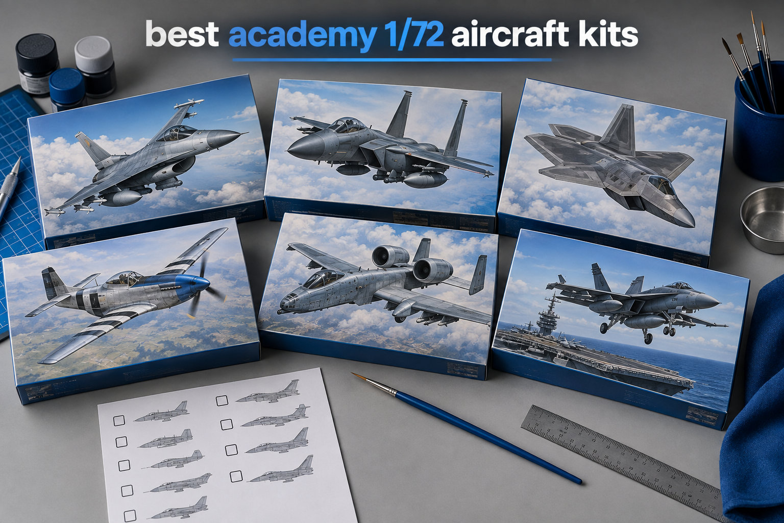 best academy 1/72 aircraft kits