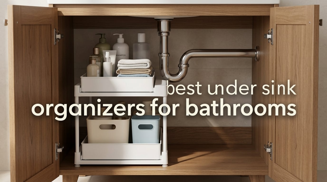 best under sink organizers for bathrooms