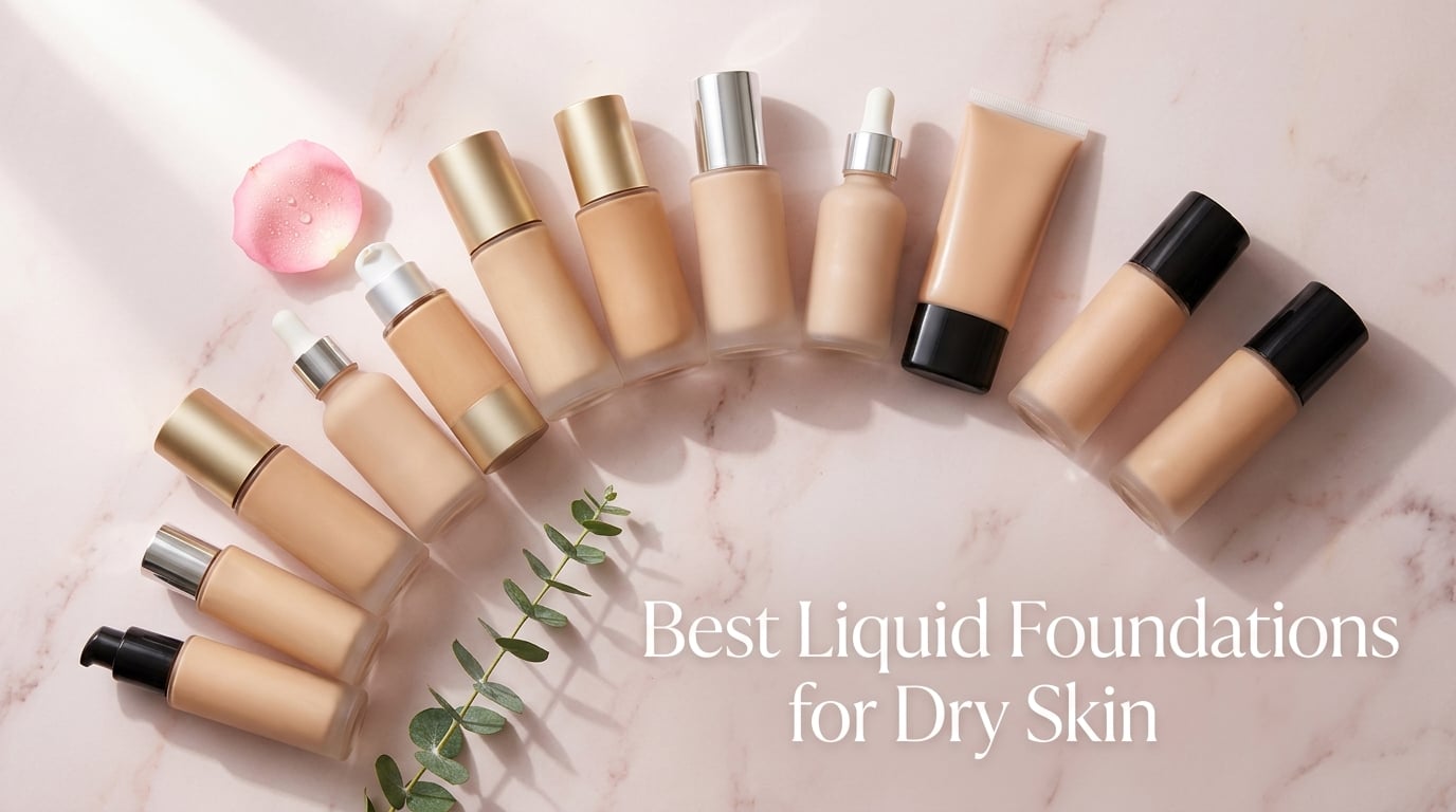 Best Liquid Foundations for Dry Skin