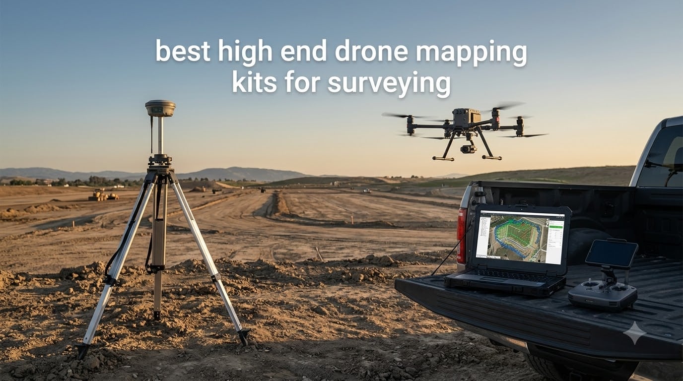 best high end drone mapping kits for surveying