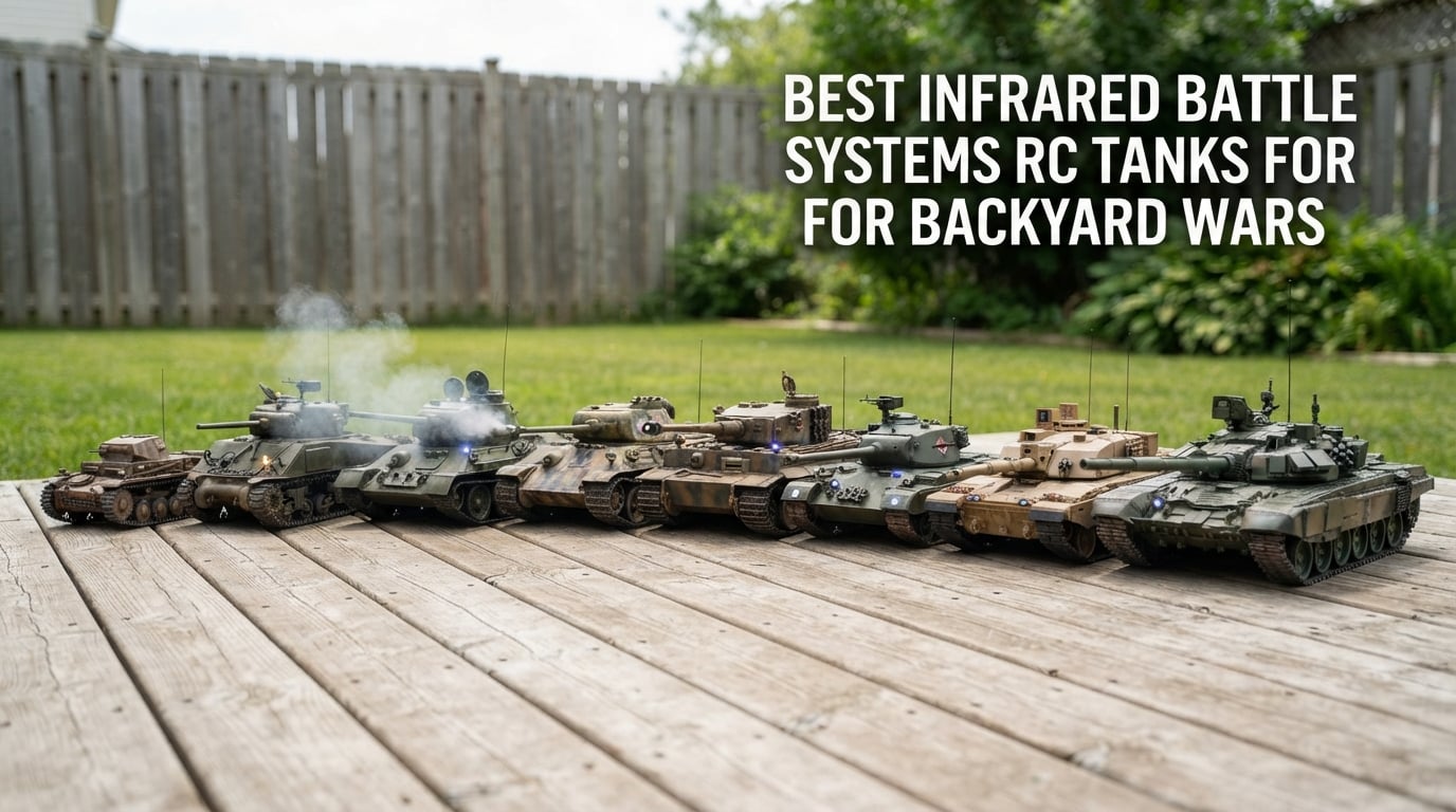 best infrared battle systems rc tanks for backyard wars