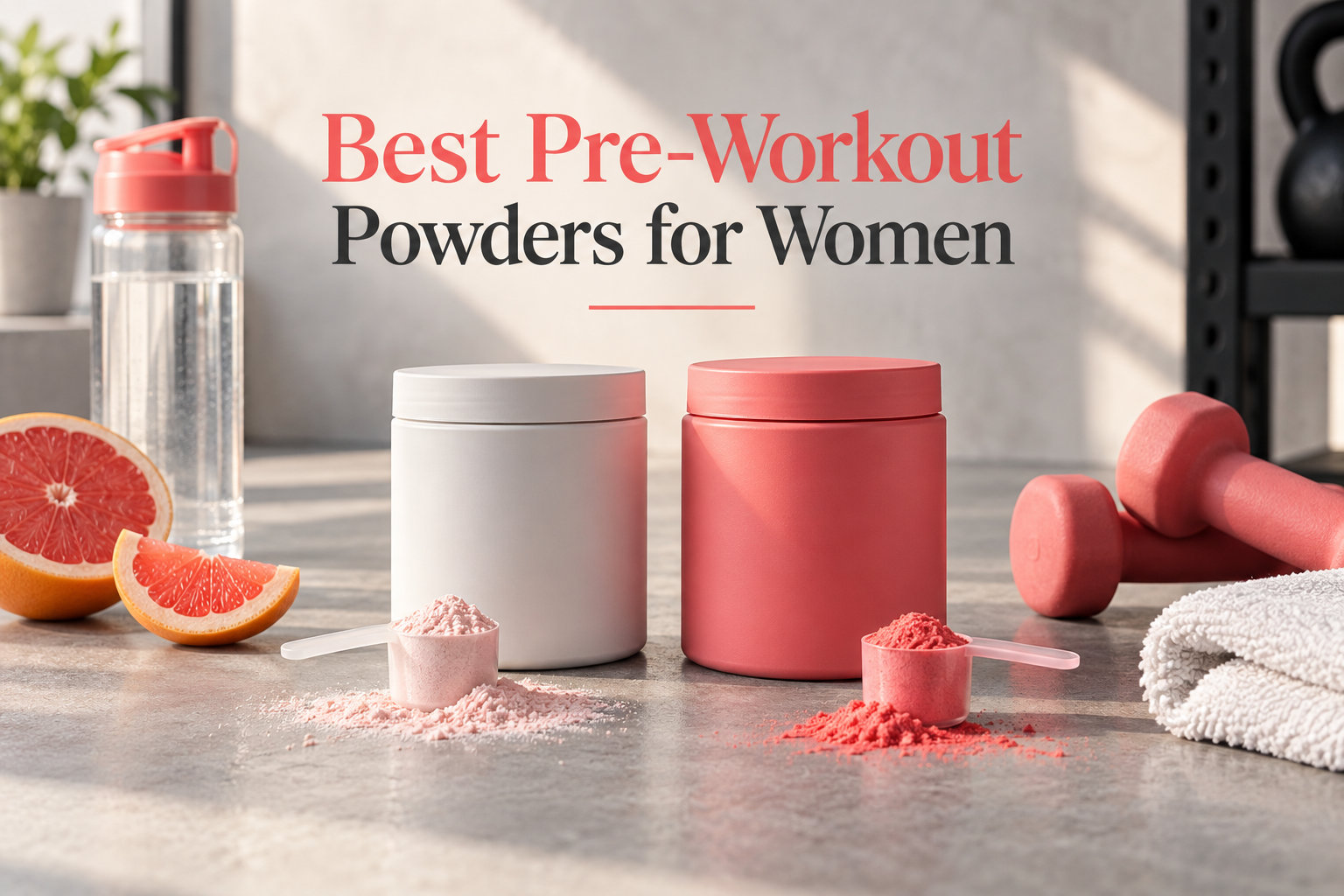 Best Pre-Workout Powders for Women