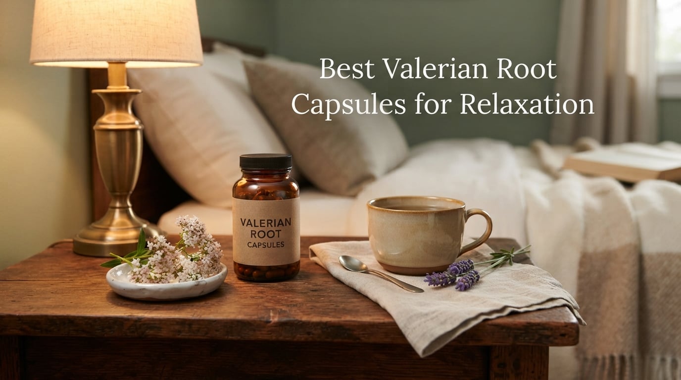 Best Valerian Root Capsules for Relaxation