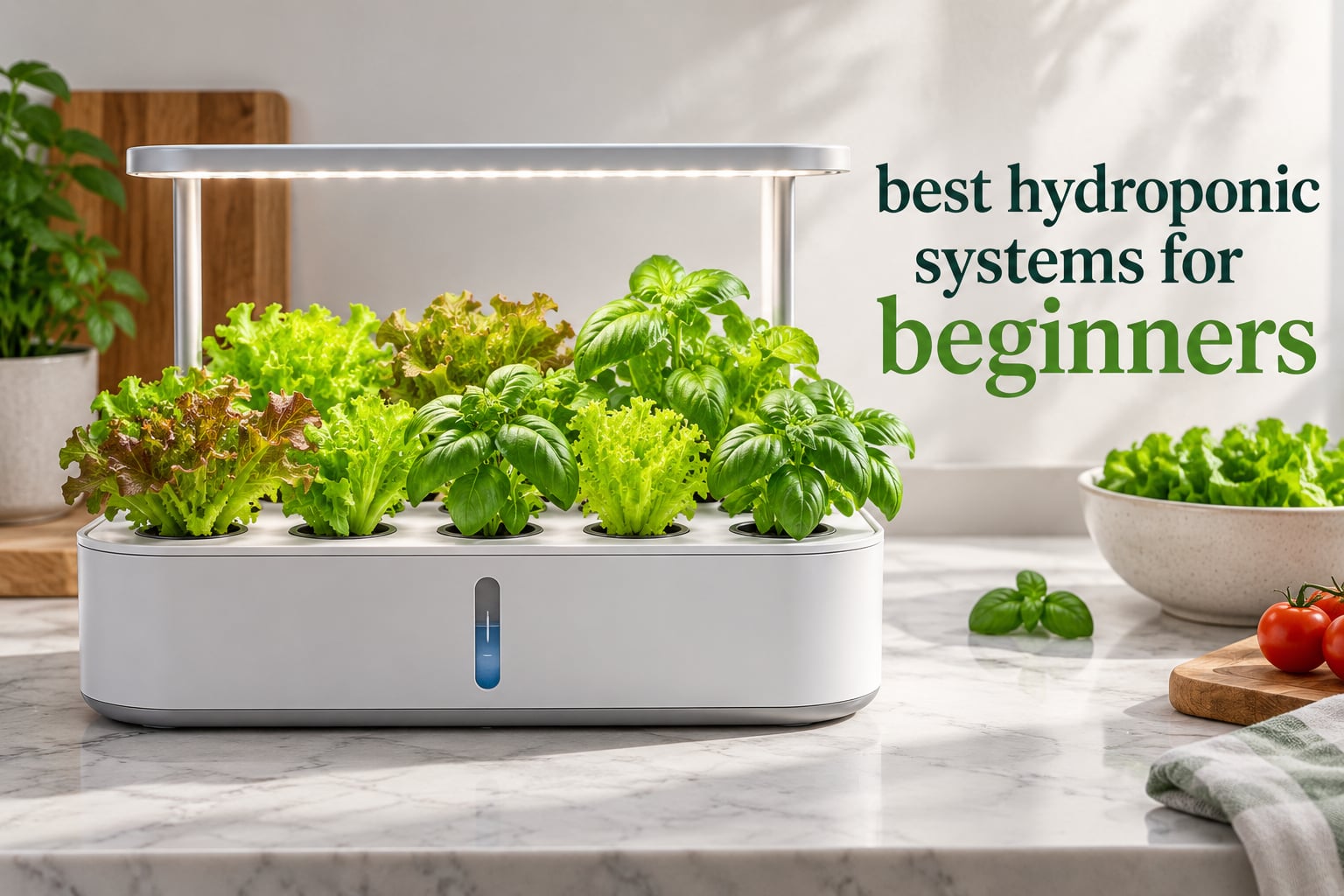 best hydroponic systems for beginners