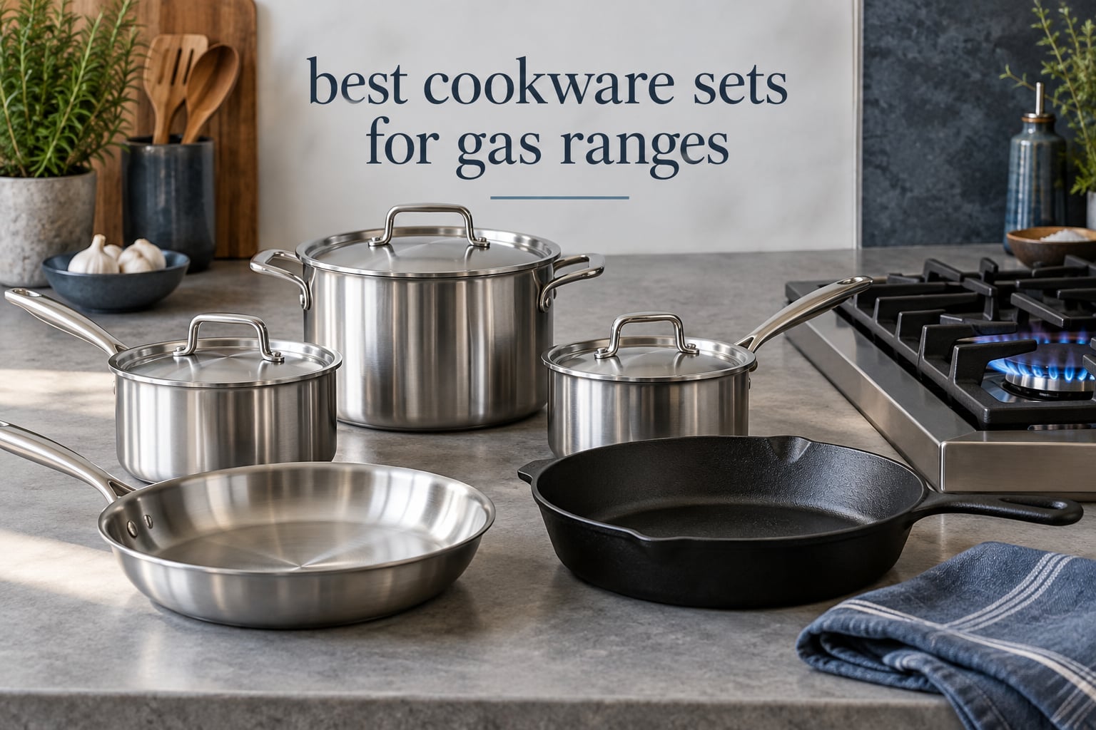 best cookware sets for gas ranges