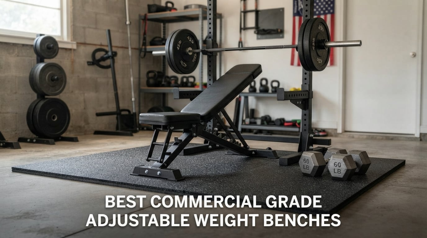 best commercial grade adjustable weight benches