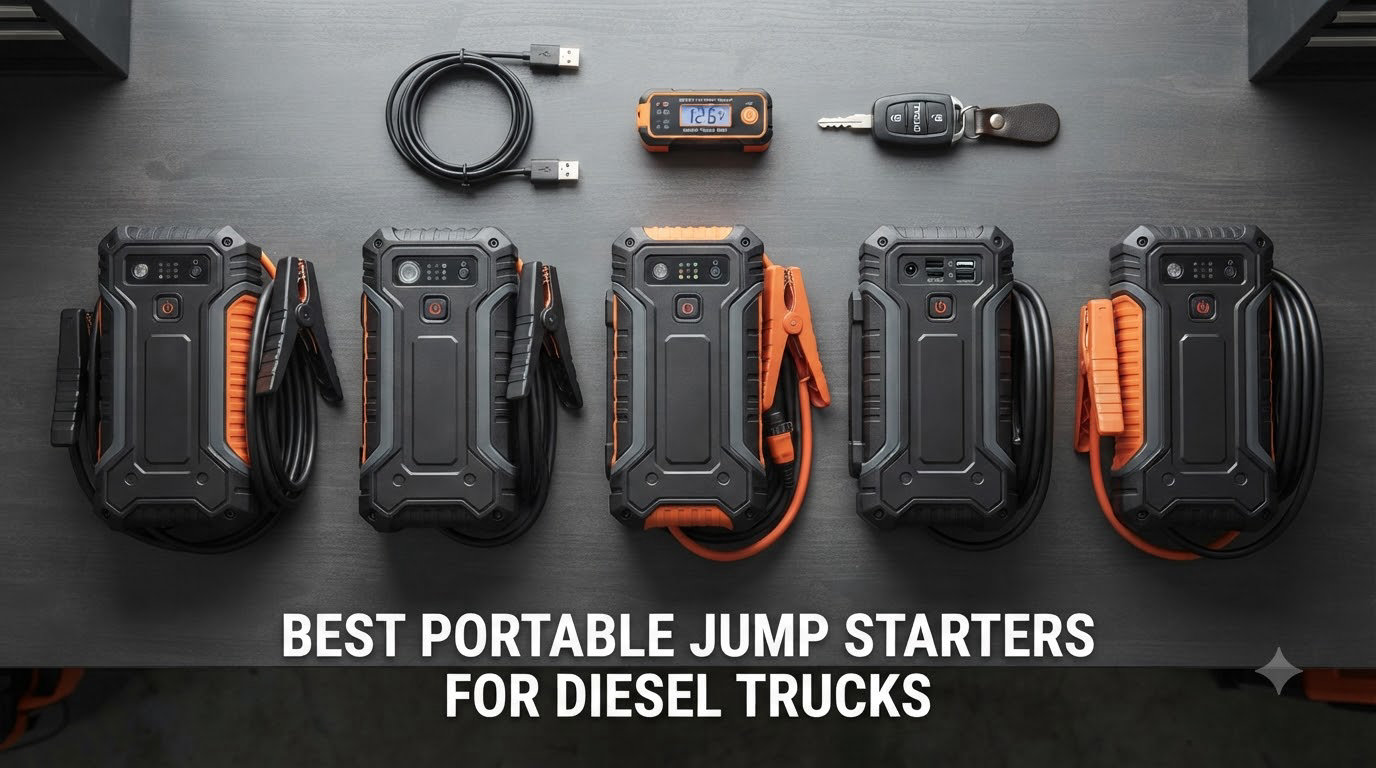 best portable jump starters for diesel trucks