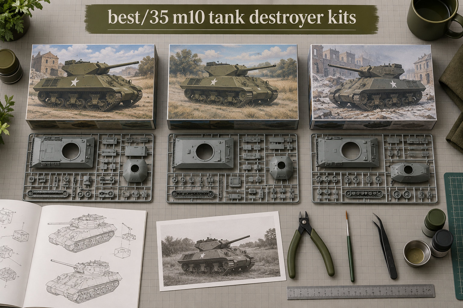 best 1/35 m10 tank destroyer kits