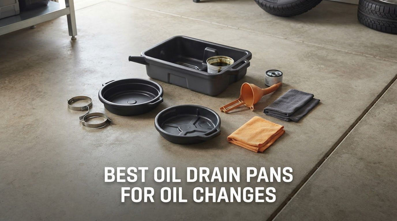 best oil drain pans for oil changes