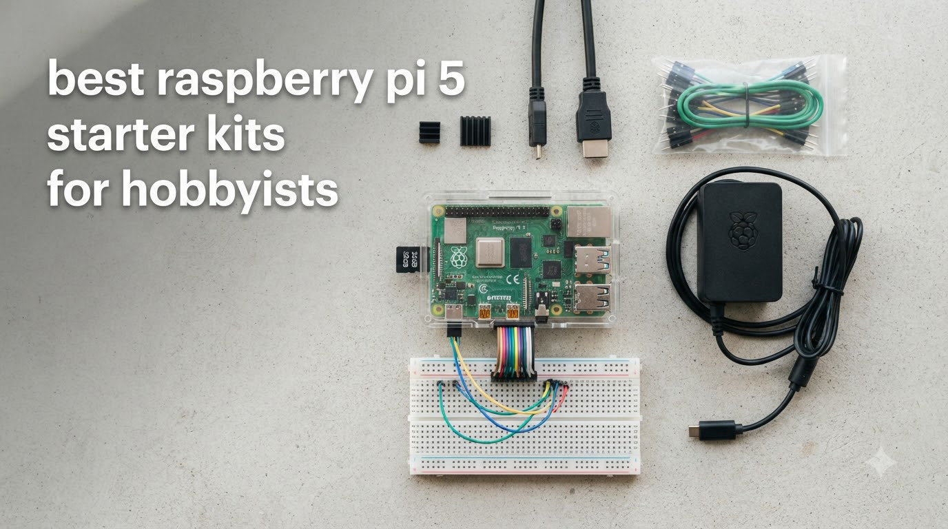 best raspberry pi 5 starter kits for hobbyists