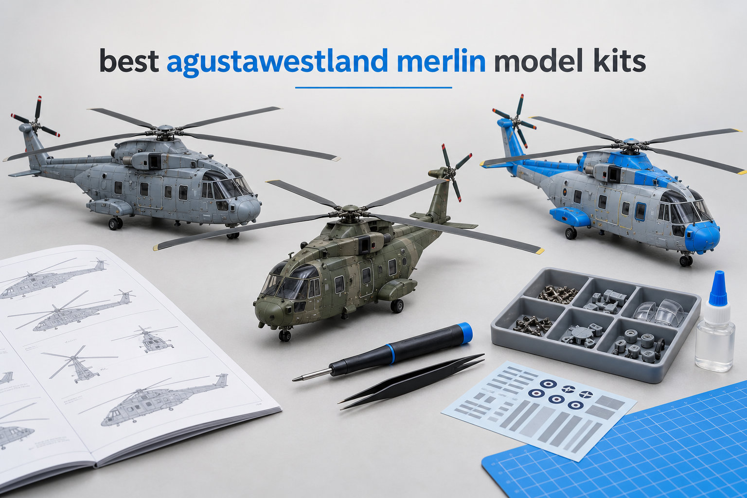 best agustawestland merlin model kits