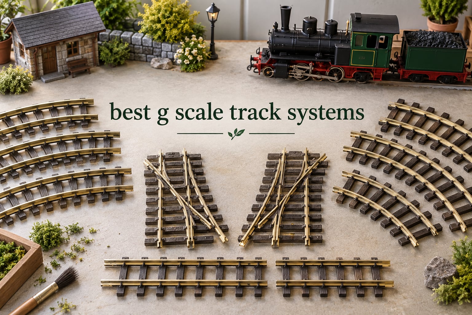 best g scale track systems