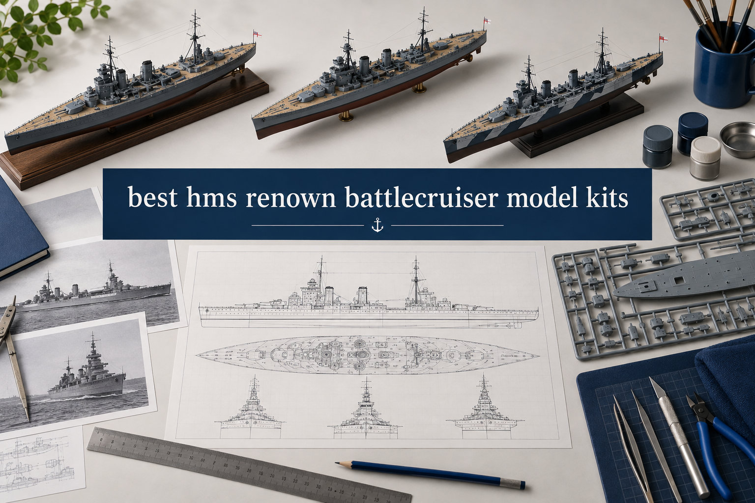 best hms renown battlecruiser model kits