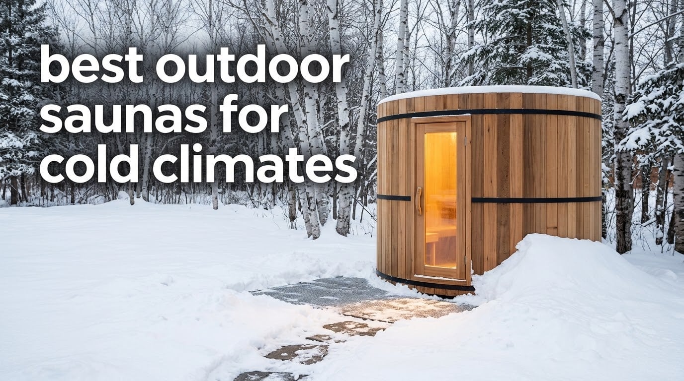 best outdoor saunas for cold climates