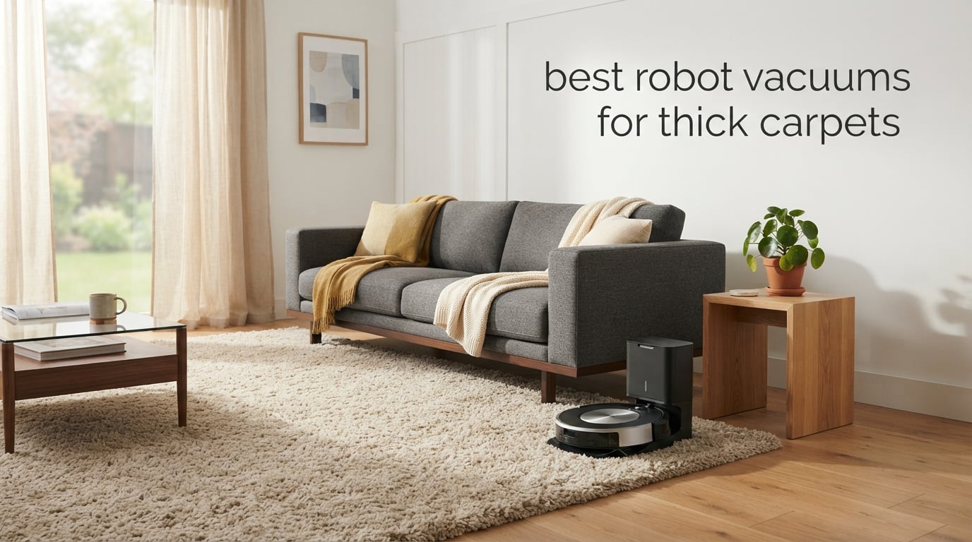 best robot vacuums for thick carpets