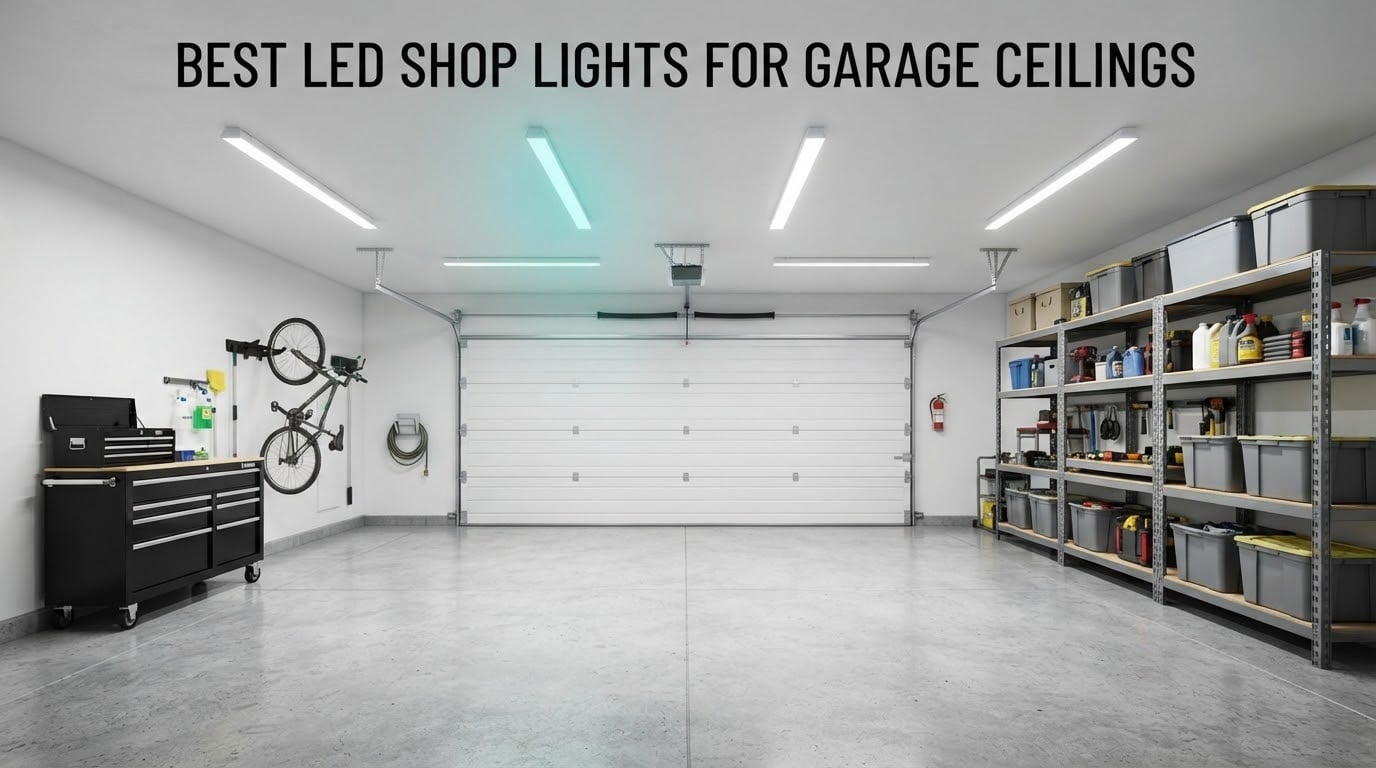 best led shop lights for garage ceilings