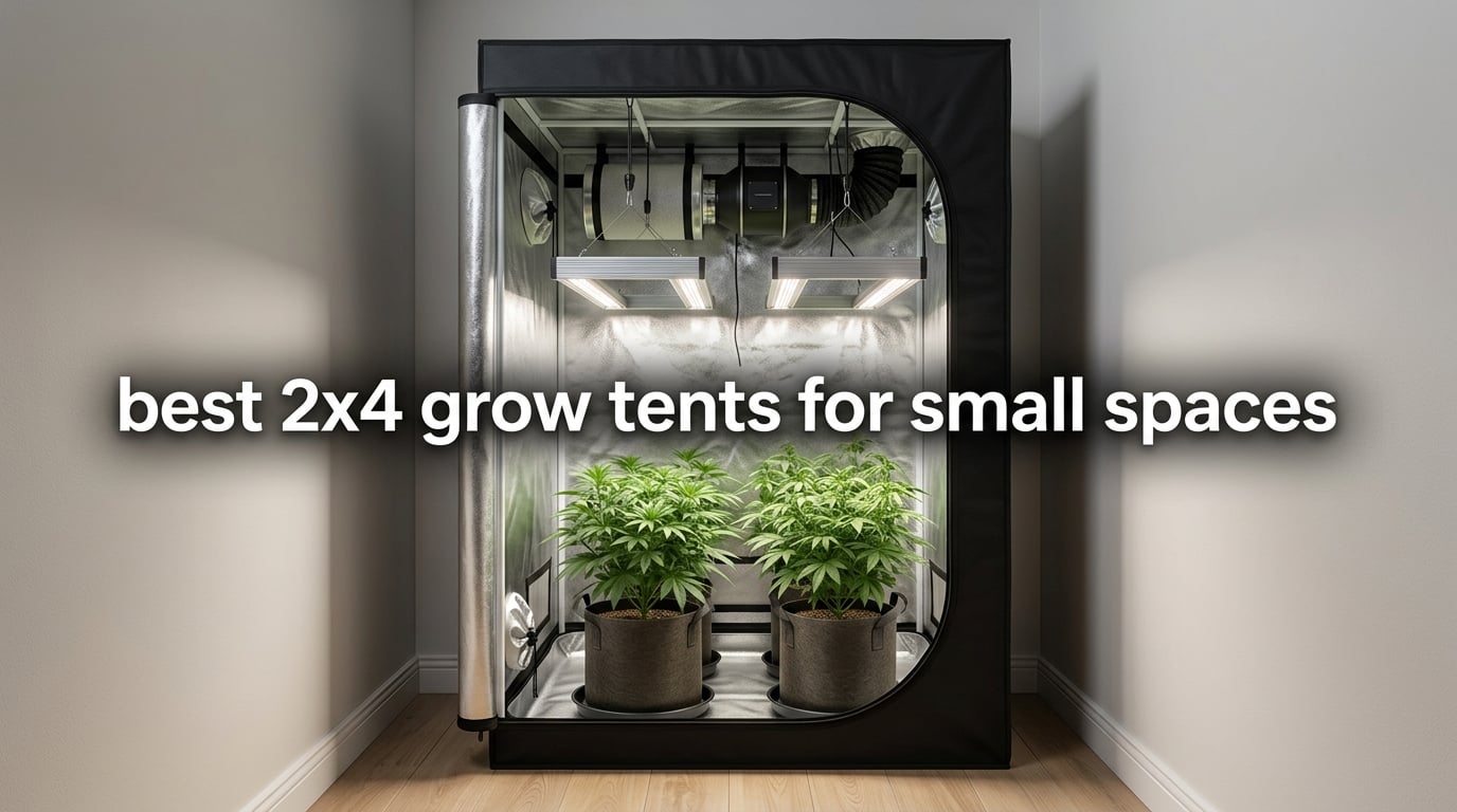 best 2x4 grow tents for small spaces