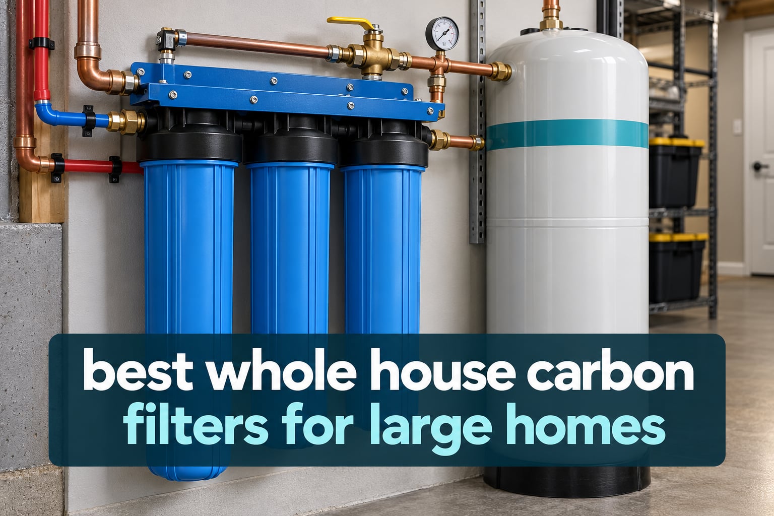 best whole house carbon filters for large homes