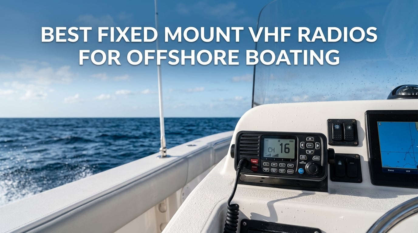 best fixed mounts vhf radios for offshore boating