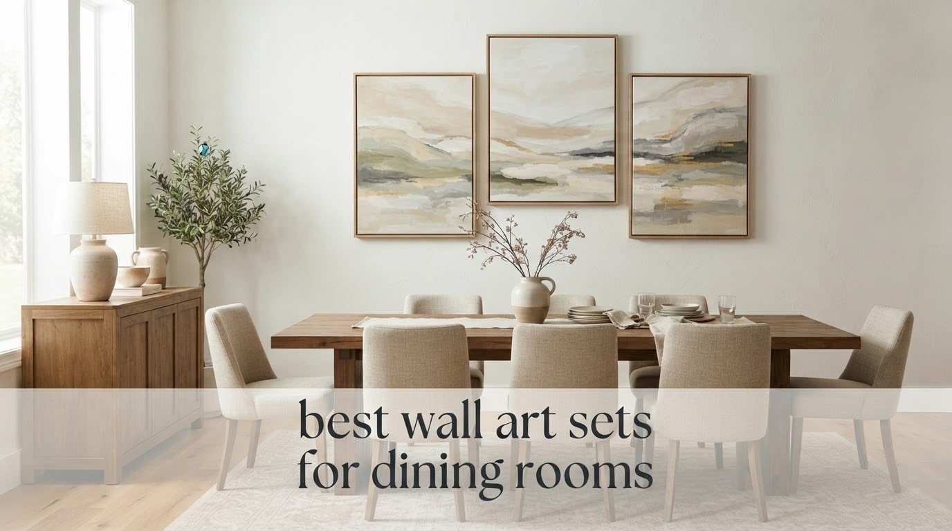 best wall art sets for dining rooms