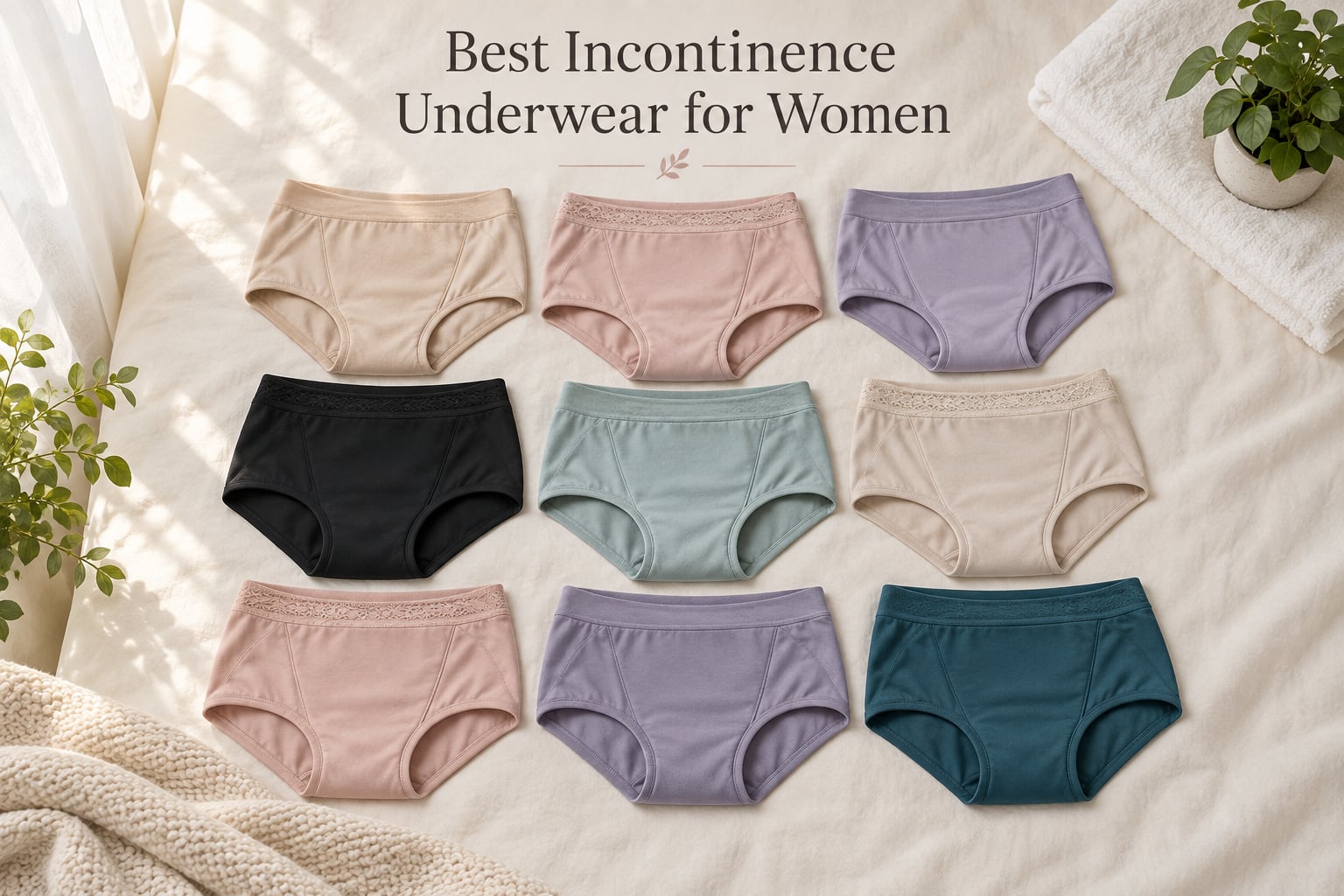 Best Incontinence Underwear for Women