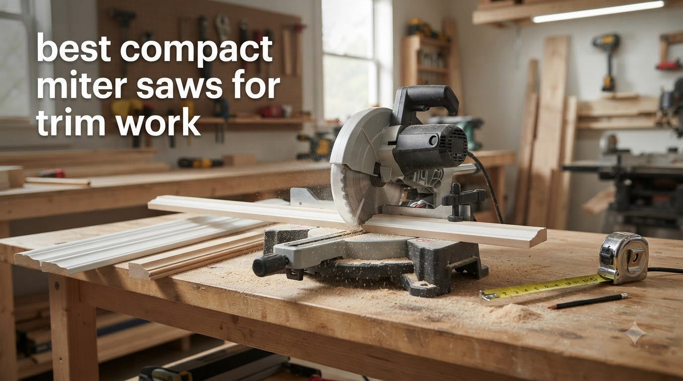 best compact miter saws for trim work