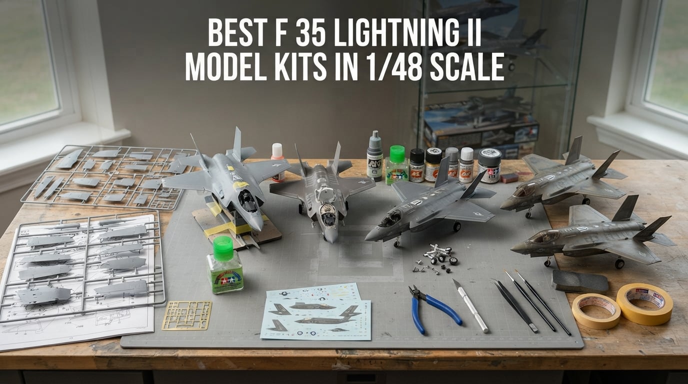 best f 35 lightning ii model kits in 1/48 scale