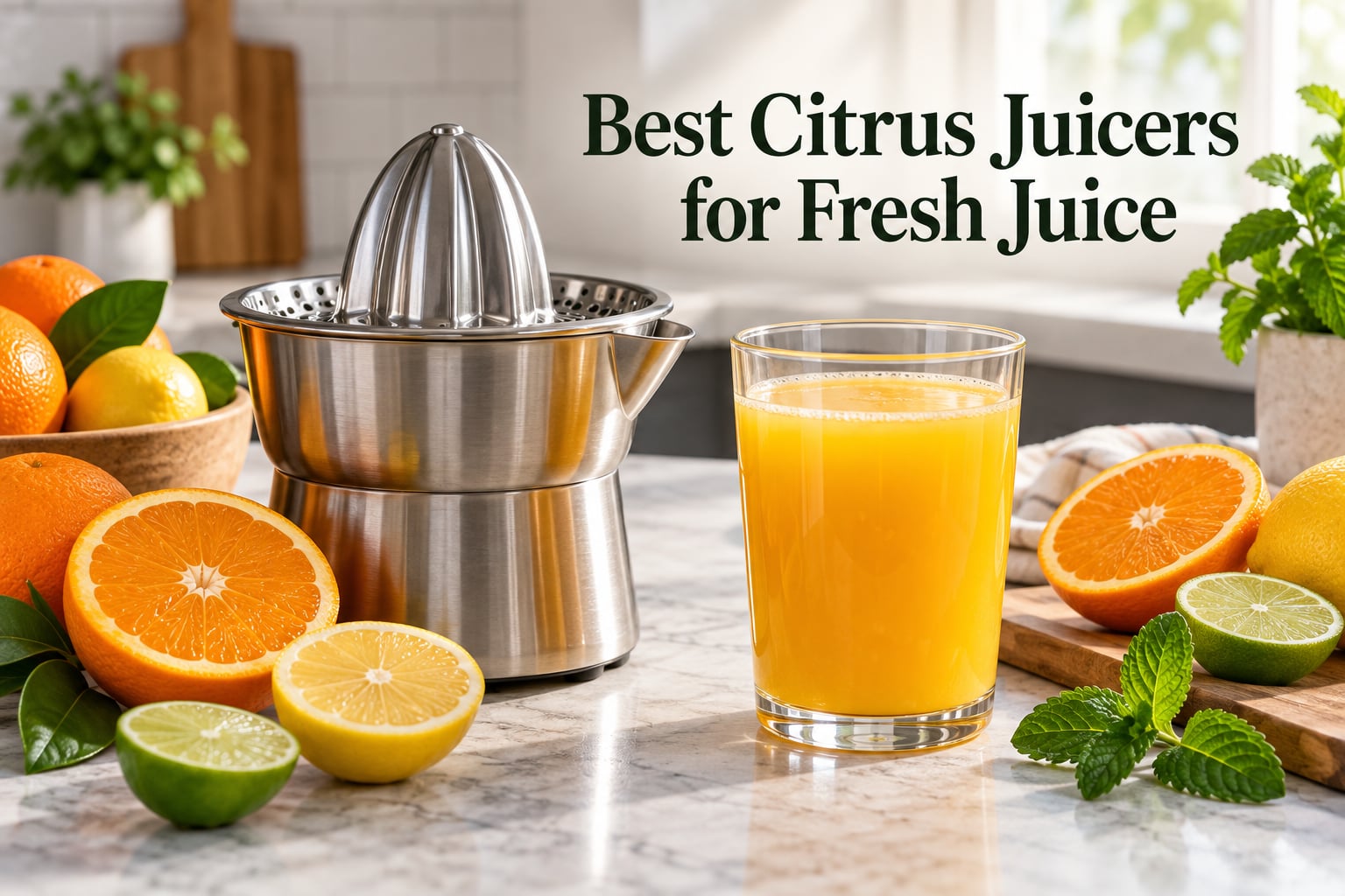Best Citrus Juicers for Fresh Juice