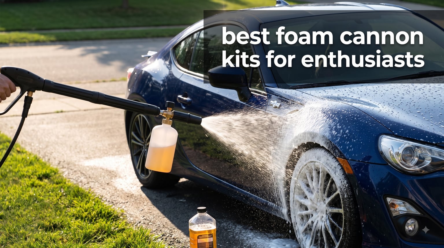 best foam cannon kits for enthusiasts