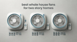best whole house fans for two story homes