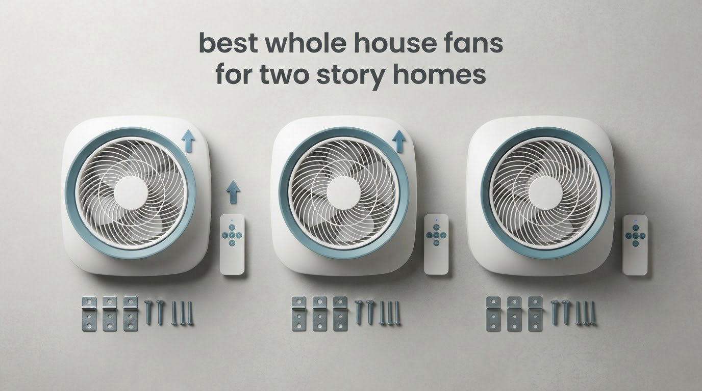 best whole house fans for two story homes