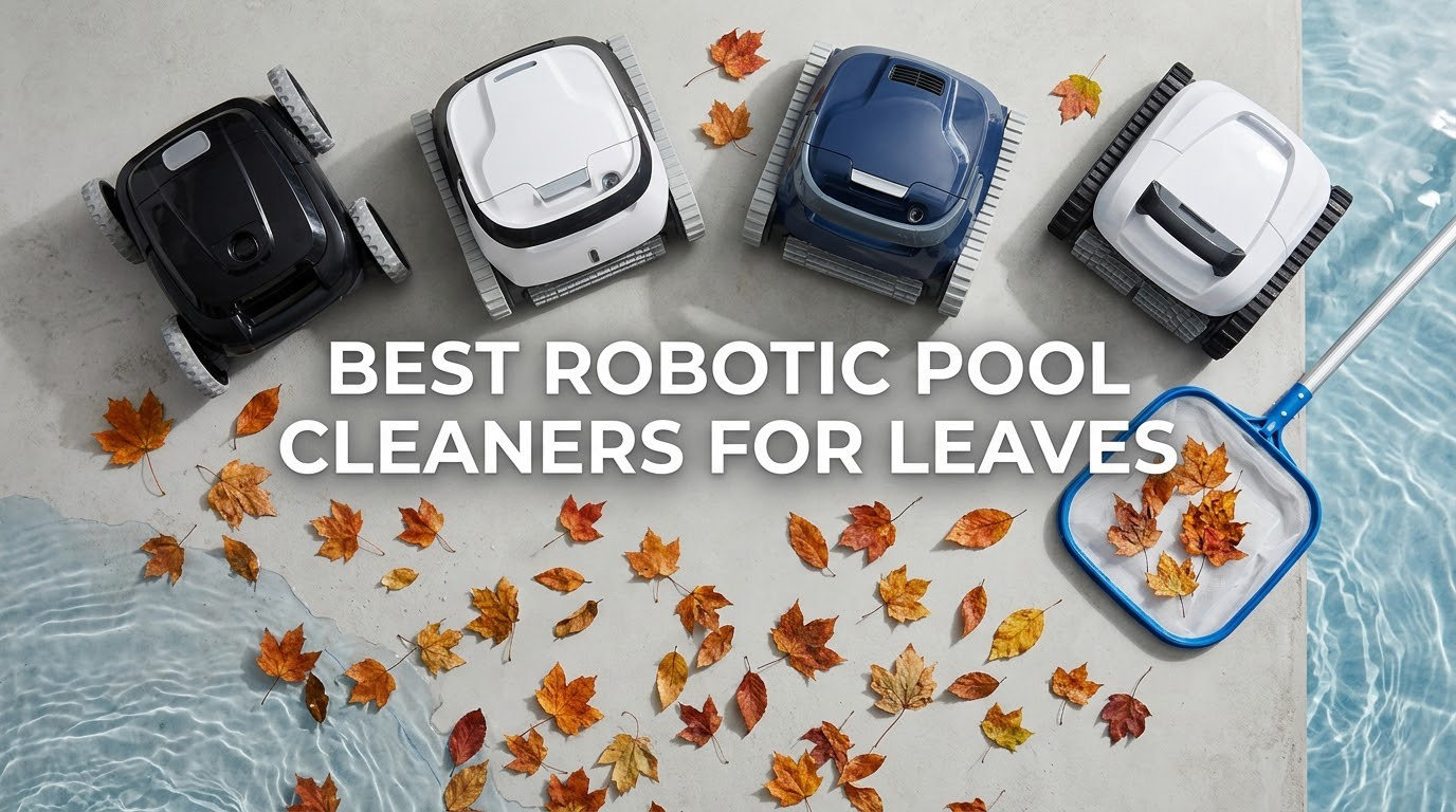 best robotic pool cleaners for leaves