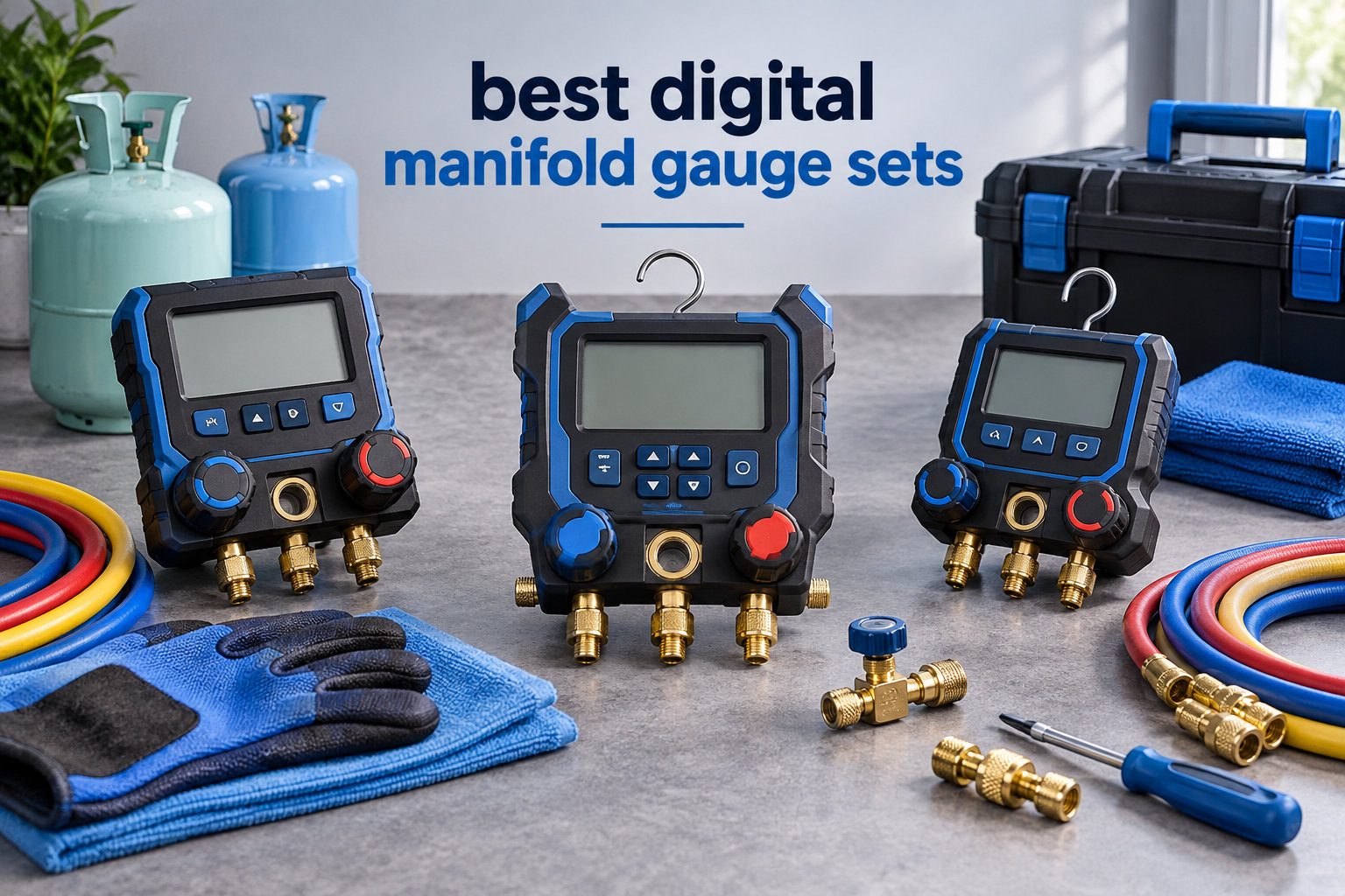 best digital manifold gauge sets
