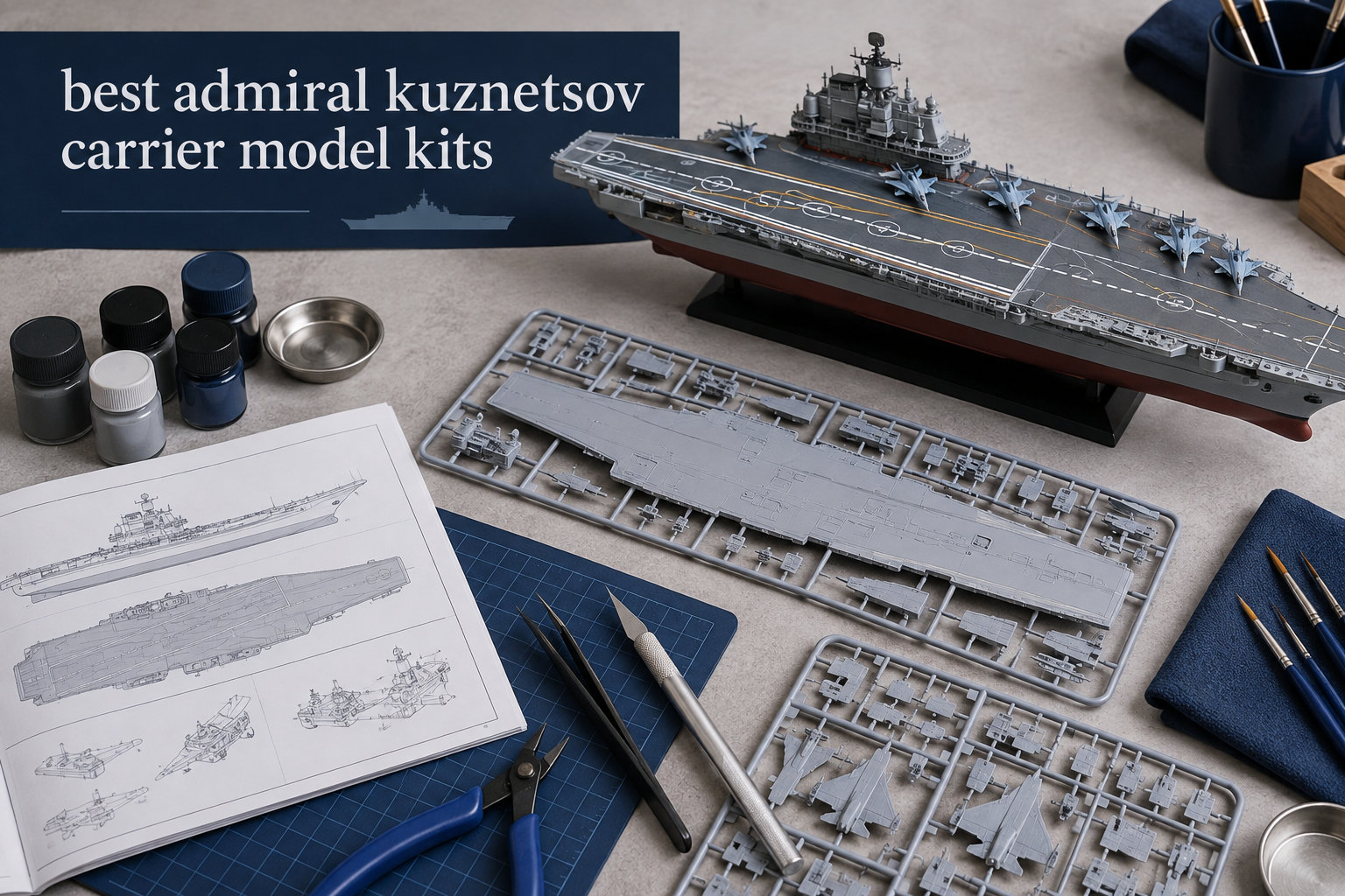 best admiral kuznetsov carrier model kits