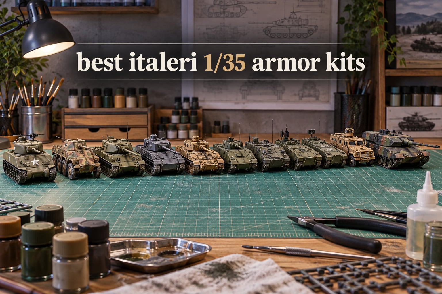best italeri 1/35 armor kits