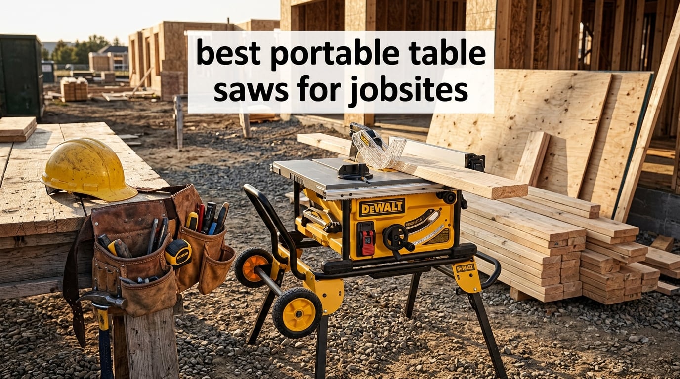 best portable table saws for jobsites