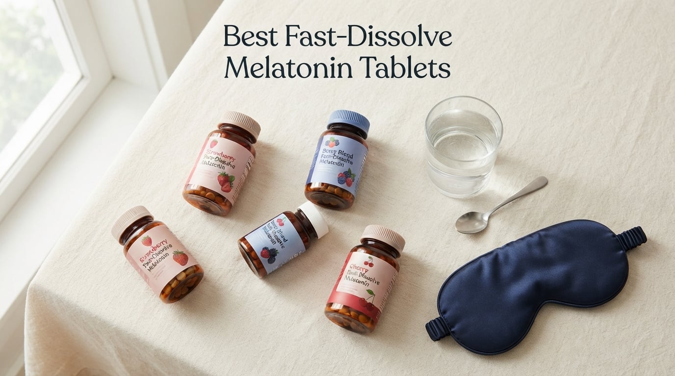 Best Fast-Dissolve Melatonin Tablets