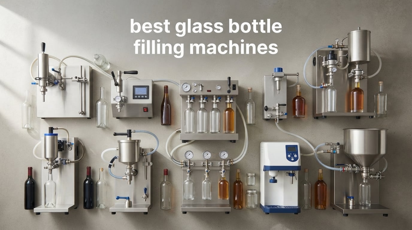 best glass bottle filling machines