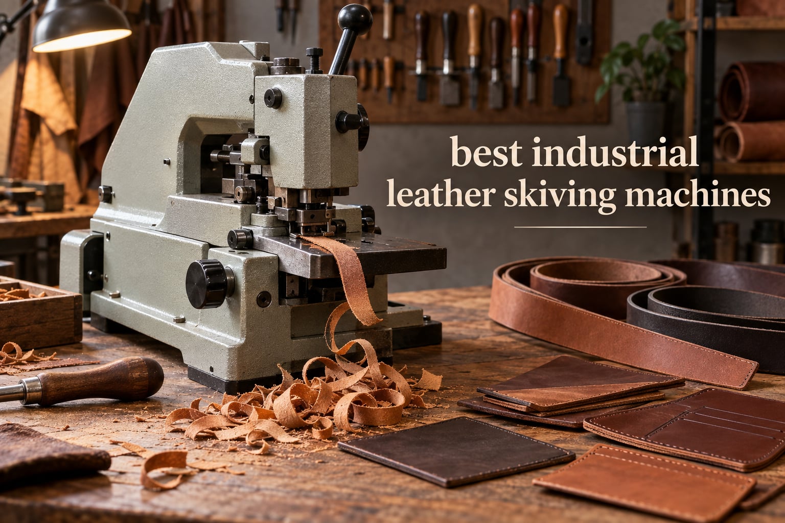 best industrial leather skiving machines