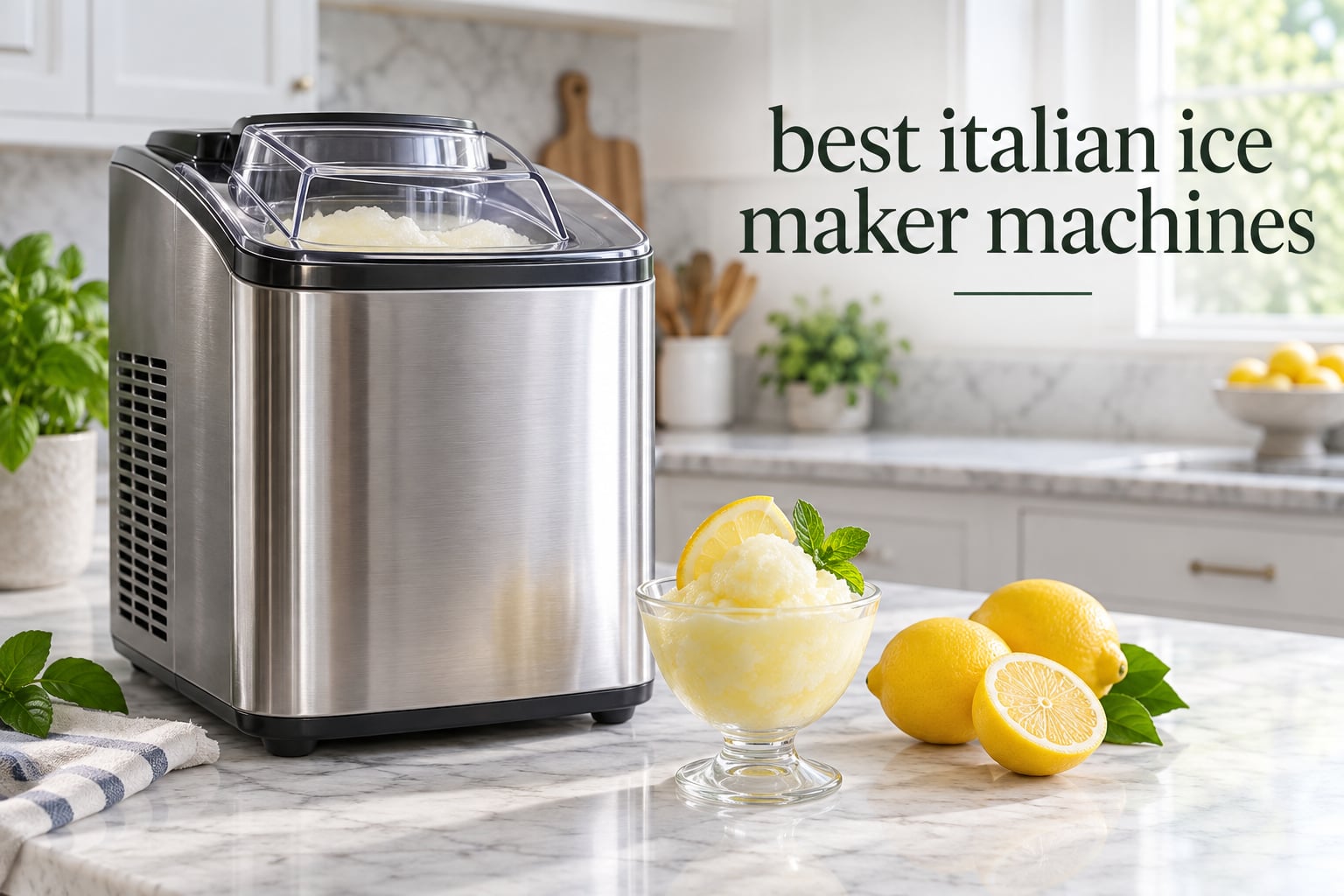 best italian ice maker machines