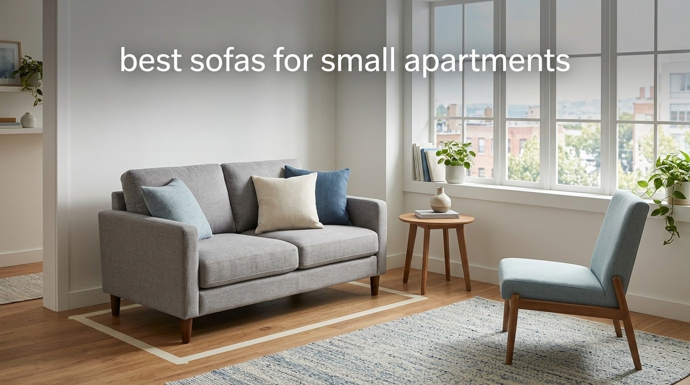 best sofas for small apartments