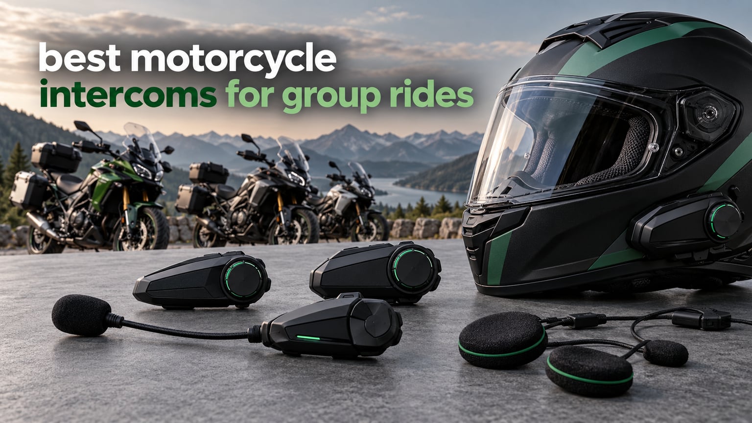 best motorcycle intercoms for group rides
