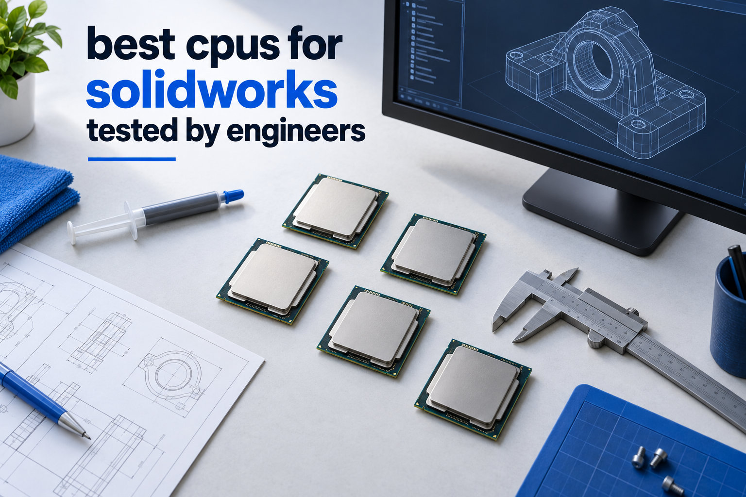 best cpus for solidworks tested by engineers