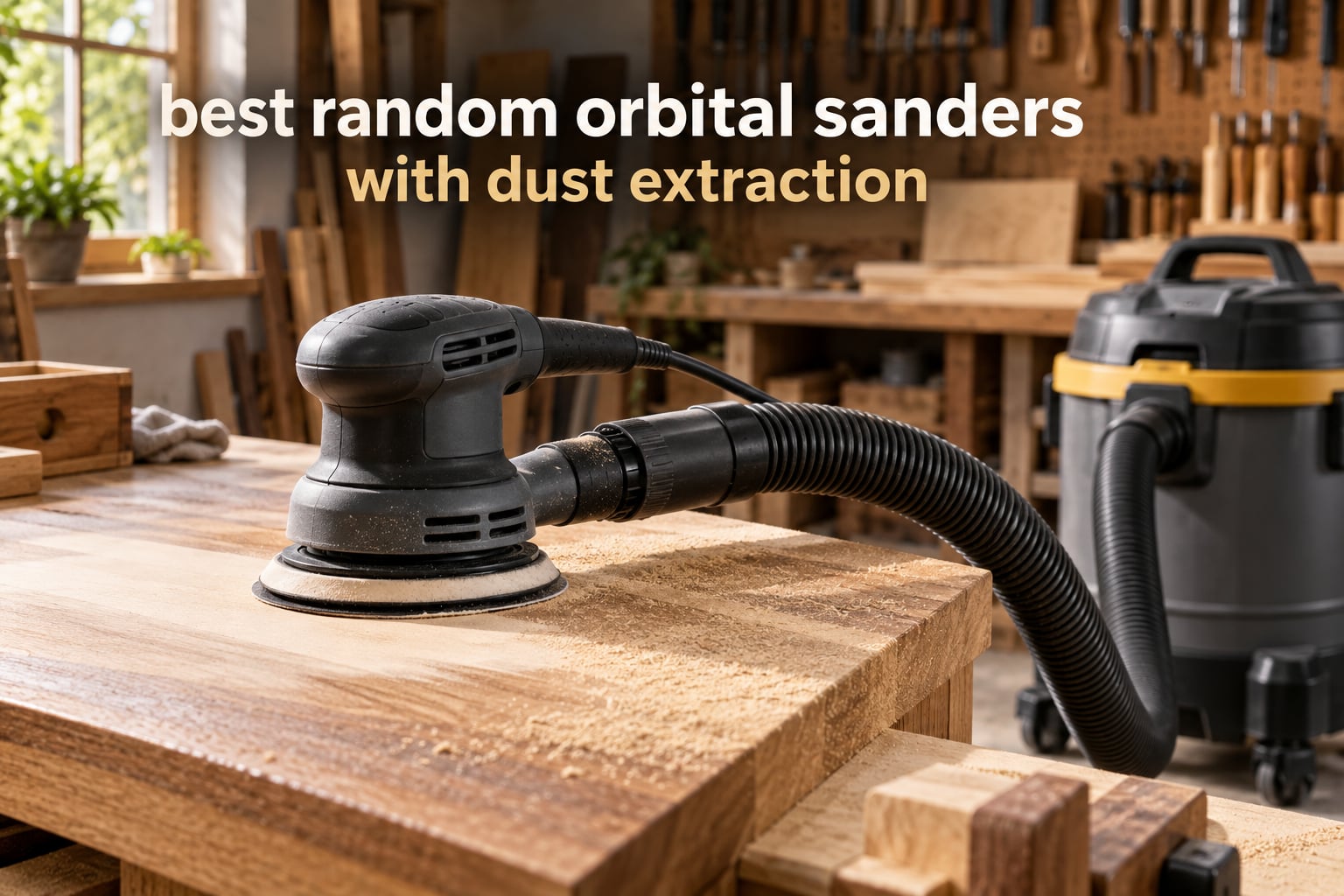 best random orbital sanders with dust extraction