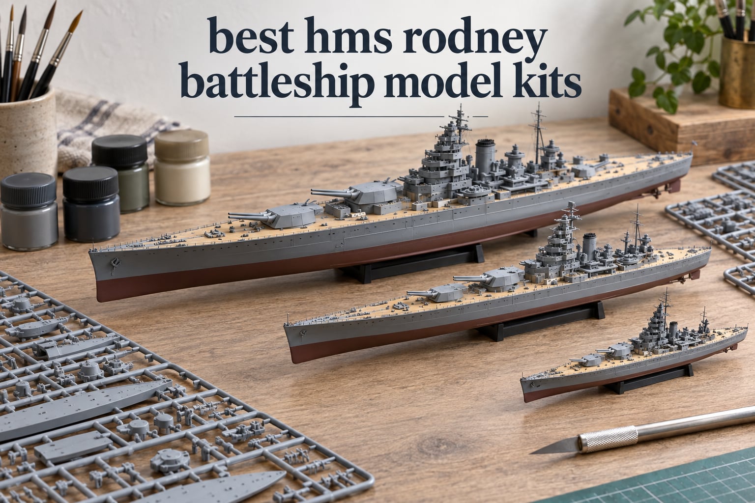 best hms rodney battleship model kits
