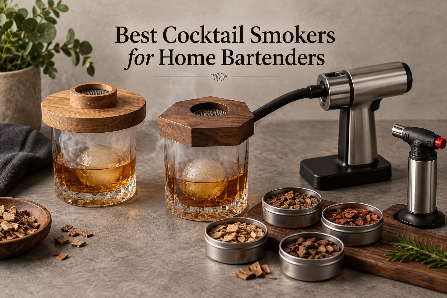 Best Cocktail Smokers for Home Bartenders
