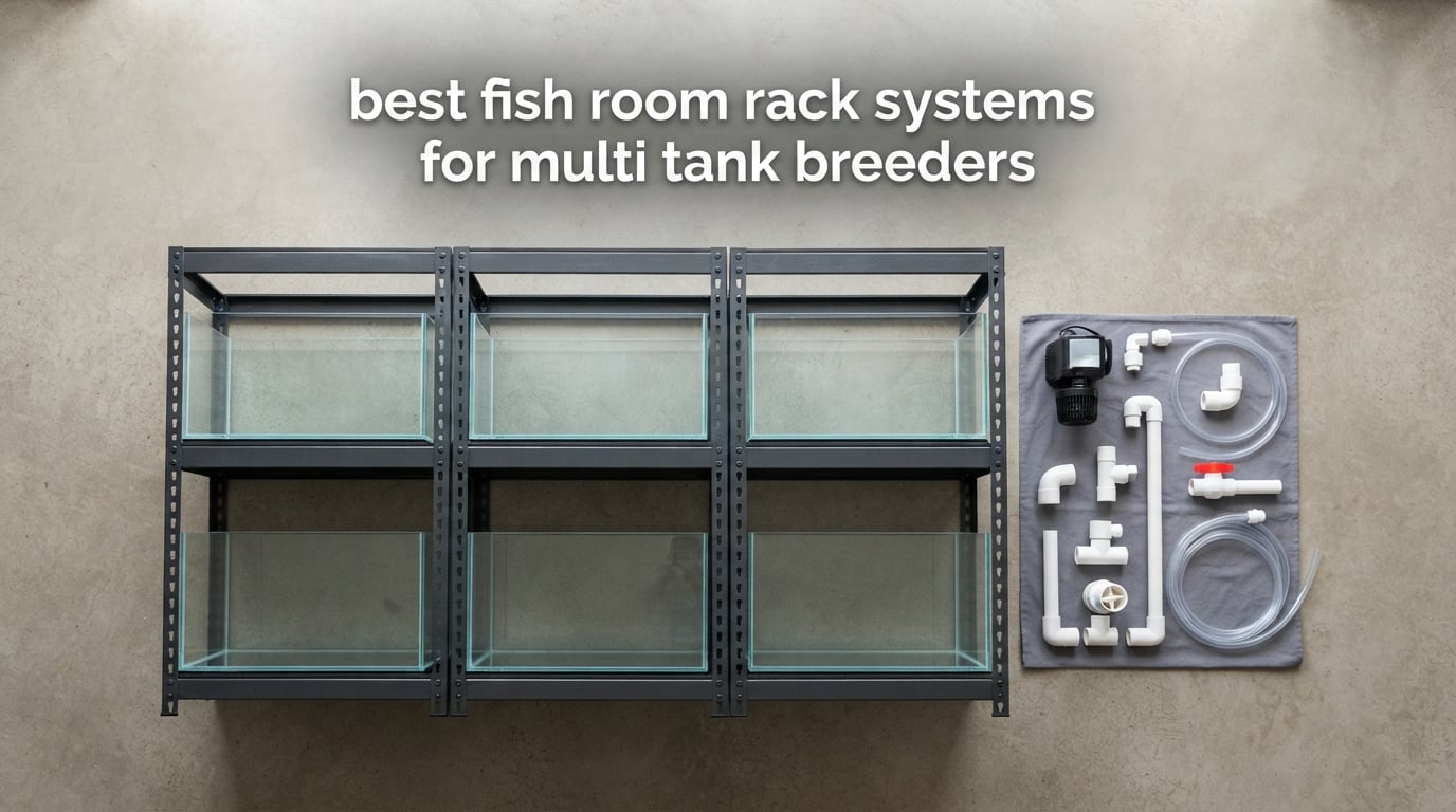 best fish room rack systems for multi tank breeders
