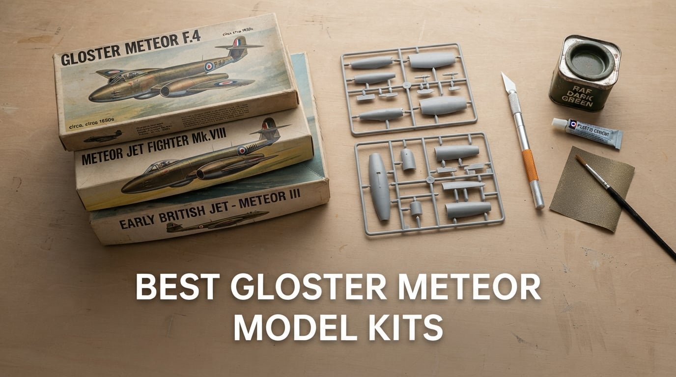 best gloster meteor model kits